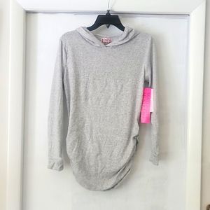 LOVE Maternity hooded shirt
